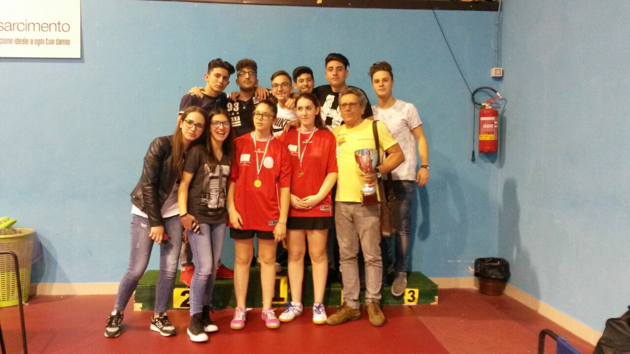 Finali Regionali di Tennistavolo - I posto e accesso alle Nazionali a.s. 2016/17